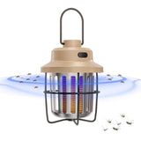 vertmuro Bug Zapper Outdoor Camping Lamp Mosquito Repellent, Versatile Portable & Rechargeable Flying Insect Killer Lantern, Outdoor Mosquito Zapper for RVs, Camping, Home, Patio