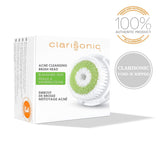 Clarisonic Facial Cleansing Brush Head Replacement Set, Acne, 2 -Count