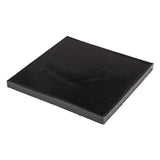 Sorbothane Vibration Isolation Square Pad, 4"x4", 2 Pack (50 Duro, 0.25" Thick)