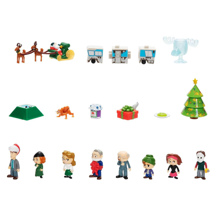 National Lampoon’s Christmas Vacation Advent Calendar 2024,Christmas Vacation Figures and Accessories Christmas Countdown Calendar Gift