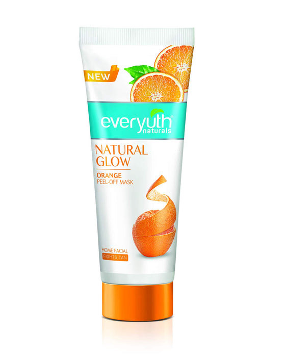 EVERYUTH Naturals Natural Glow Orange Peel Off Mask - 90g