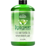 Best Peppermint Oil (16 Oz Bulk) Aromatherapy Peppermint Essential Oil for Diffuser, Topical, Soap, Candle & Bath Bomb. Great Mentha Arvensis Mint Scent for Home & Office