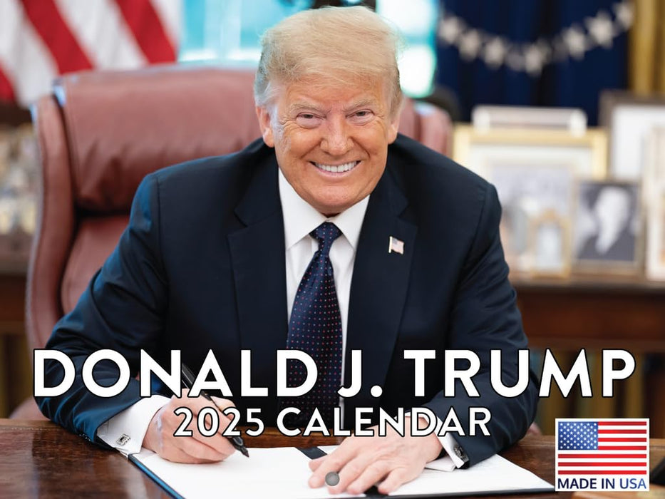 Trump Calendar 2025 Donald Trump Gifts Monthly Wall Calender 12 Month