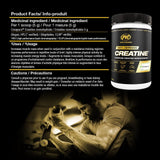 PVL Creapure Creatine - 100% Pure German Creatine monohydrate Powder - 48 Servings - 240 g