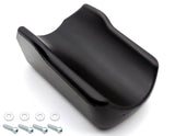 Rollator Armrest Pad,rollator arm support,Padded armrest for upright walker and stand-up rollator,Mounting hole 135MM*37MM,Universal replacement Rollators parts.W/Hdwr (1Ea black)