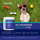 Vetrinex Labs Coprophagia Poop Eating Deterrent & Prevention, Stop & Prevent Stool Eating Treatment - Probiotics for Dogs, Cats and Puppies - Forbids Dog from Eating Poop - Probiotic Powder (120 GMS)