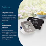 OMRON Bronze Upper Arm Blood Pressure Monitor, Clinically Validated, Medical Grade, Connects to OMRON app for Unlimited Readings, Soft Cuff, Blood Pressure Machine with Bluetooth Wireless Technology