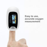 CONTEC CMS50NA Pulse Oximeter Fingertip Blood Oxygen Saturation Monitor SpO2 and PR Value Waveform Blood Oxygen Neck/Wrist Corda, Grey