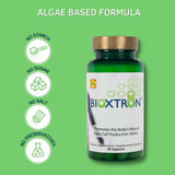 Bioxtron AFA Stem Cell Supplement Chewable Tablets - Joint Support & Muscle Pain - Immune System Support - Support Energy Levels - Natural Blue Green Algae Spirulina - 60 Tablets