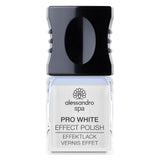 ALESSANDRO SPA Spa Pro White Nail Effect Polish - Optical Brightening Nail Polish - 10ml