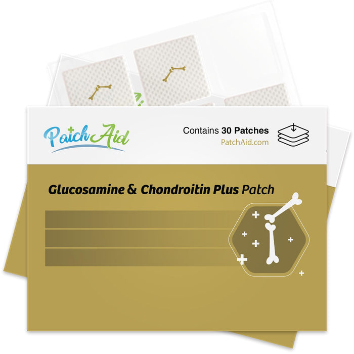 Glucosamine and Chondroitin Topical Patch by PatchAid 30-Day Supply