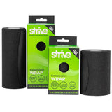STRIVE Compression Infrared 6"x60" Therapy Wrap for Wrist, Arm, Leg, Ankle, Elbow. Enhances Blood Flow, Reduces Swelling, Accelerates Healing. Black, Made in the USA