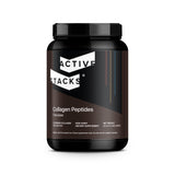 Active Stacks Collagen Peptides Protein Powder, Chocolate - Supports Healthy Hair, Skin, Bones and Joints for Men and Women - Easy-to-Mix Type 1 & 3 Hydrolyzed Collagen from Grass-Fed Beef, 2 Pound