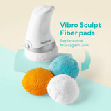 Vibro Sculpt Fiber Pads - Washable Pads for Body Sculpting Machine (Multi-Color)