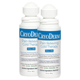 CryoDerm Cold Therapy 3 oz Roll On (2 Pack)