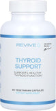 Revive MD - Thyroid Support - Supports Healthy Thyroid Function - (90 Vegeterian Capsules)