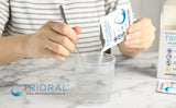 TRIORAL Rehydration Electrolyte Powder - WHO Hydration Supplement Salts Formula - Combat Dehydration from Workouts, Fluid Loss and Much More - 100 Drink Mix Packets