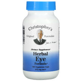 Dr. Christopher's Herbal Eye Formula - Eye Vitamins for Sight Care - Natural Eye Support Supplement with Whole Food Herbs for Optimal Visual Acuity