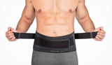 Copper Fit Unisex Adult Pro Back Belt Compression Brace Cummerbund, Black, 2XL 3XL US