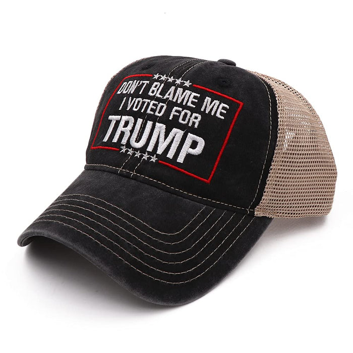 Trump Merchandise Trump 2024 Hat,Dont Blame Me I Voted for Trump Hat Donald Trump MAGA Adjustable Baseball Cap