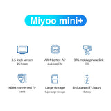 Miyoo Mini Plus Handheld Game Console, 64G Linux System Cortex-A7 Quad core Retro Video Games Console, Miyoo Mini+ Retro Games Console 3.5 Inch IPS Screen(Black)