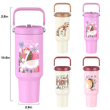 Cafezi Gifts for Mom, Mothers Day Gifts for Mom from Daughter or Son - Birthday Gifts, Christmas Gifts, Mom Gifts for Mothers Day - 40 oz Tumbler with Lid and Straw (Swans)