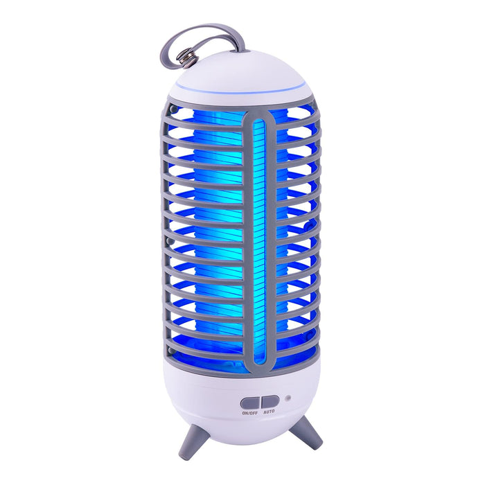 METERO Bug Zapper, Mosquito Zapper Led Light 2 in 1 for Outdoor and Indoor, Wireless Electric Bug Zappers Battery Powered Rechargeable, Insect Fly Traps Fly Zapper for Home Backyard Camping Patio