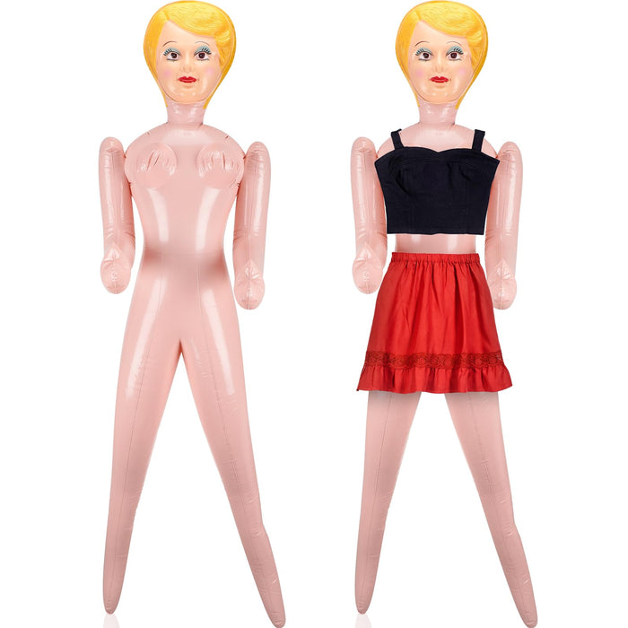 Liliful 59 Inch Blow up Doll Inflatable Life Size Bachelor Party, Cassie
