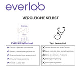 EVERLAB Candida Test – Candida albicans & weitere Pilze schnell & einfach zuhause testen | Stuhltest inkl. Zungenabstrich | Selbsttest für Zuhause