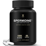 HUMANX Spermidine+ (USA Third Party Tested) - Spermidine-Rich Wheat Germ Extract & Zinc to Activate Cellular Renewal - Non-GMO, Spermidine Capsules - Supports Healthy Aging - Spermidine Supplement