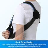 Velpeau Arm Sling Shoulder Immobilizer for Women and Men, fit Left or Right Arm - Rotator Cuff Support Brace - Medical Sling for Shoulder, Clavicle, Elbow Injury (Comfort type, S: Bust 24″-29.5″)