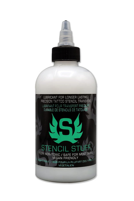 STENCIL STUFF Transfer Tattoo Cream Solution Skin Lotion Application Gel 4 oz