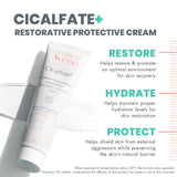 Eau Thermale Avène Cicalfate+ Restorative Protective Cream - Wound Care - Helps Reduce look of Scars - Postbiotic Skincare - Non-Comedogenic - 3.3 fl.oz.