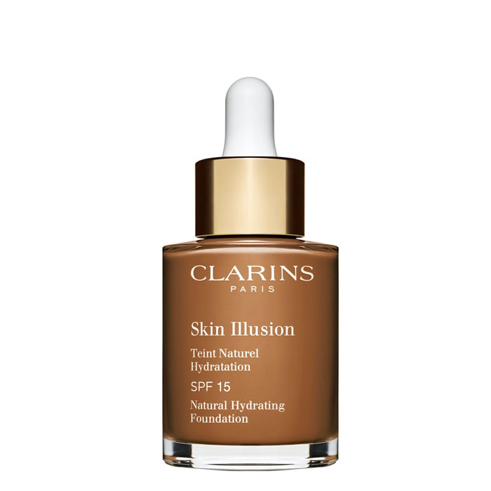 CLARINS Skin Illusion Natural Hydrating Foundation 118.5 CHOCOLATE