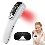 KTS Upgraded Cold Laser Therapy Device, Red&Near Infrared Light Therapy for Knee, Shoulder, Back, Muscle & Joint Pain from Arthritis, Human&Pets Pain Relief (4x808nm+12X650nm)