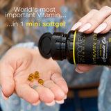 Smarter Vitamin D3 5000 IU in Avocado Oil 125mcg - 90 Mini Softgels