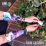 iM Sports SKINGUARDS Skin Protection Forearm Sleeves - Light - ML - Pair