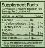 Y.S. Organics Fresh Bee Pollen Whole Granules, 8 Ounce