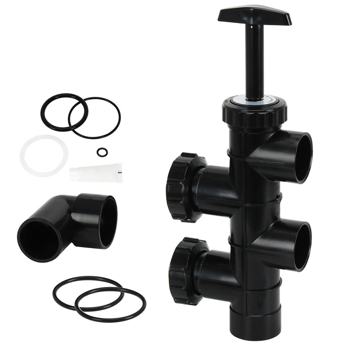 SP0410X502S 2-Inch Slide Valve Backwash Assembly Compatible with Hayward Pro-Grid and Micro-Clear D.E. Filters