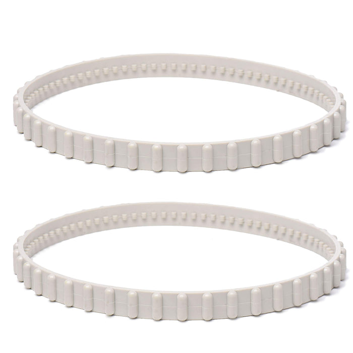 (2 Pack) AR-PRO RCX23002 Replacement Soft Tread Drive Belt - Premium, Heavy-Duty Rubber Pool Cleaner Parts | Compatible with Aquavac Tiger Shark (Plus and QC) and SharkVac Pool Cleaners