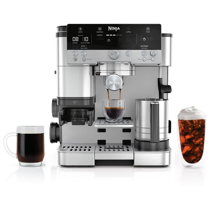 Ninja® Luxe Café Premier 3-in-1 Espresso Machine, Stainless Steel, ES601
