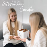 Get Well Soon Gifts for Women or Men - Funny Recovery Gifts After Surgery & Cancer - Feel Better Thinking of You Candle Gifts for Friend, Mom, Daughter, Sister, Girlfriend, Him Her - Lavender Scented