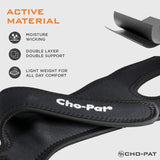 Cho-Pat Dual Action Double-Layer Adjustable Knee Strap, Pain Relief for Chondromalacia, Osgood Schlatter’s, Tendonitis, and Meniscus Tears, Small