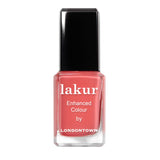 LONDONTOWN LAKUR Nail Polish, Nail Lacquer, Papaya, Coral, 1 ct.