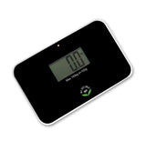 NewlineNY Auto Step On Super Mini Travel Bathroom Scale, 5.25" x 8.5" SBB0638SM (Black)