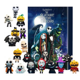 Halloween Advent Calendar 2024, 24 Day Halloween Countdown Calendar, Contains 24 Gifts Dolls, Nightmare Before Christmas Advent Calendar, Scary Halloween Doll Collectible Horror Figures Gift (Halloween B)