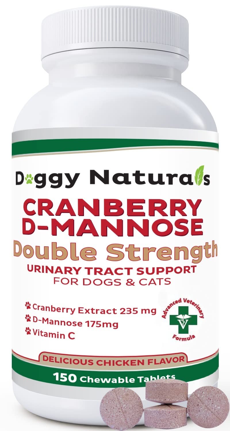 Image showcasing Cranberry D-Mannose for Dogs and Cats Urinary Tract Infection Support