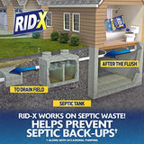 Rid-X Septic System Treatment, Septic Tank Treatment, 3-Monthly Supply Dual Action Septi-Pacs - 3.2 oz