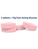 TRUEplus Glucose Tablets, Raspberry Flavor - 6X 10ct Tubes