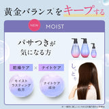 HIRITU Balance Repair Shampoo and Hair Treatment Set [Moist] 410mL each, with Apricot & Jasmine fragrance